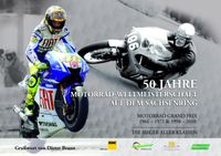Buch Cover 50 Jahre Motorrad-Weltmeisterschaft auf dem Sachsenring