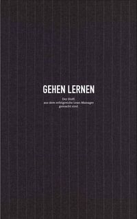 Buch Cover GEHEN LERNEN