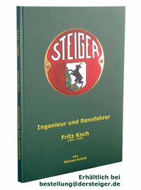 Buch Cover Ingenieur und Rennfahrer Fritz Koch