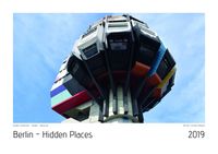 Buch Cover Berlin - Hidden Places 2019 Kalender
