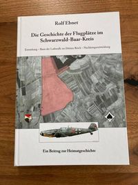Buch Cover Die Geschichte der Flugplätze im Schwarzwald-Baar-Kreis