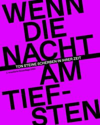 Buch Cover Wenn die Nacht am tiefsten. Ton Steine Scherben in ihrer Zeit