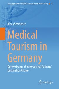 Buch Cover Medical Tourism in Germany