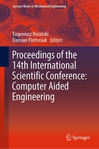 Buch Cover Proceedings of the 14th International Scientific Conference: Computer Aided Engineering