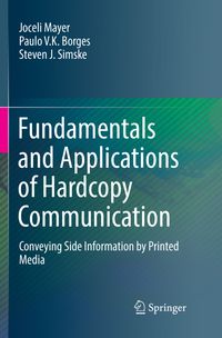 Buch Cover Fundamentals and Applications of Hardcopy Communication