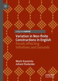 Buch Cover Variation in Non-finite Constructions in English