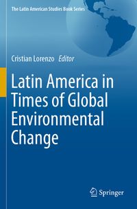 Buch Cover Latin America in Times of Global Environmental Change