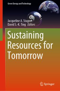 Buch Cover Sustaining Resources for Tomorrow