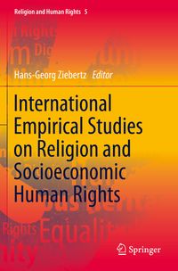 Buch Cover International Empirical Studies on Religion and Socioeconomic Human Rights