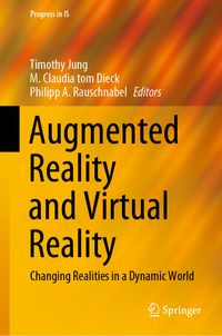 Buch Cover Augmented Reality and Virtual Reality