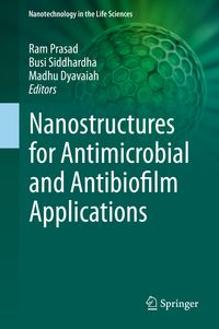 Buch Cover Nanostructures for Antimicrobial and Antibiofilm Applications