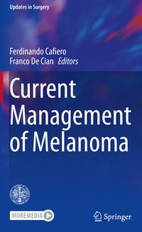 Buch Cover Current Management of Melanoma