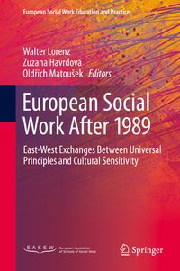 Buch Cover European Social Work After 1989