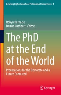 Buch Cover The PhD at the End of the World