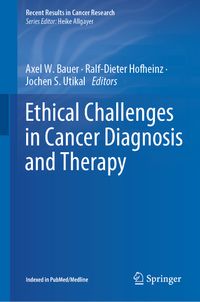 Buch Cover Ethical Challenges in Cancer Diagnosis and Therapy