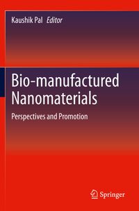 Buch Cover Bio-manufactured Nanomaterials