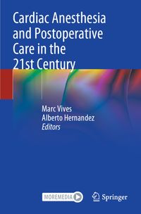 Buch Cover Cardiac Anesthesia and Postoperative Care in the 21st Century