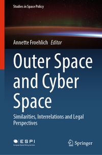 Buch Cover Outer Space and Cyber Space