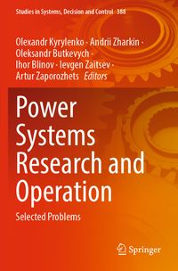 Buch Cover Power Systems Research and Operation