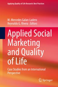Buch Cover Applied Social Marketing and Quality of Life