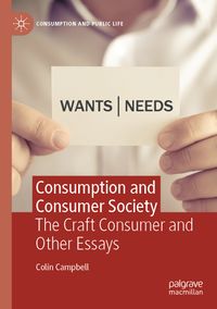 Buch Cover Consumption and Consumer Society