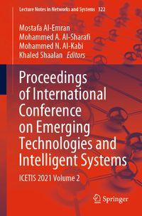 Buch Cover Proceedings of International Conference on Emerging Technologies and Intelligent Systems