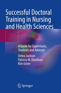 Buch Cover Successful Doctoral Training in Nursing and Health Sciences