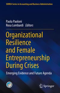 Buch Cover Organizational Resilience and Female Entrepreneurship During Crises