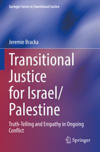 Buch Cover Transitional Justice for Israel/Palestine