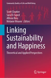 Buch Cover Linking Sustainability and Happiness