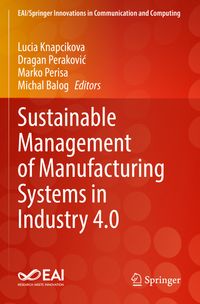 Buch Cover Sustainable Management of Manufacturing Systems in Industry 4.0
