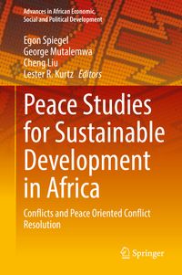 Buch Cover Peace Studies for Sustainable Development in Africa