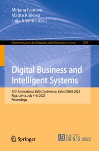 Buch Cover Digital Business and Intelligent Systems
