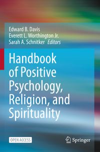 Buch Cover Handbook of Positive Psychology, Religion, and Spirituality
