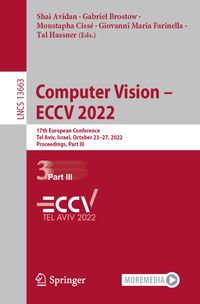 Buch Cover Computer Vision – ECCV 2022
