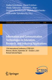 Buch Cover Information and Communication Technologies in Education, Research, and Industrial Applications