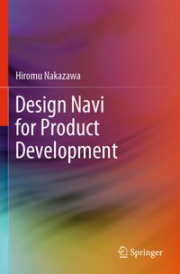Buch Cover Design Navi for Product Development