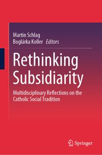 Buch Cover Rethinking Subsidiarity