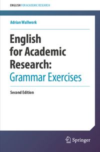 Buch Cover English for Academic Research: Grammar Exercises