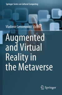 Buch Cover Augmented and Virtual Reality in the Metaverse