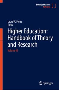 Buch Cover Higher Education: Handbook of Theory and Research