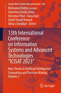 Buch Cover 13th International Conference on Information Systems and Advanced Technologies “ICISAT 2023”