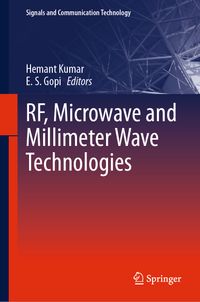 Buch Cover RF, Microwave and Millimeter Wave Technologies