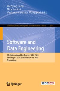 Buch Cover Software and Data Engineering