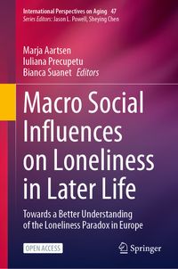Buch Cover Macro Social Influences on Loneliness in Later Life