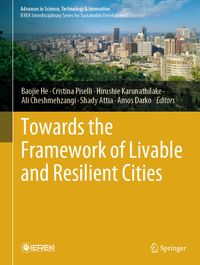 Buch Cover Towards the Framework of Livable and Resilient Cities
