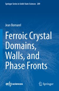 Buch Cover Ferroic Crystal Domains, Walls, and Phase Fronts