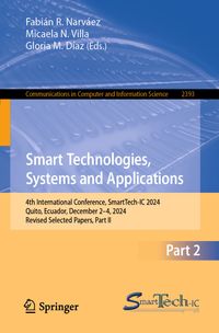 Buch Cover Smart Technologies, Systems and Applications