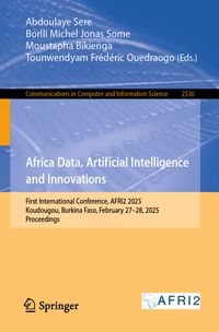 Buch Cover Africa Data, Artificial Intelligence and Innovations