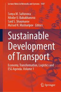 Buch Cover Sustainable Development of Transport